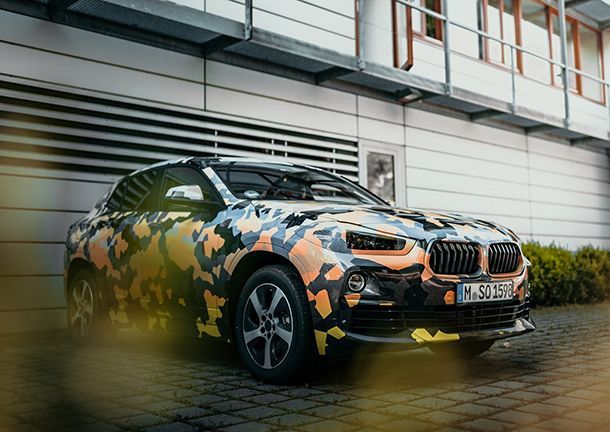 BMW เผยภาพ X2 พรางตัววิ่งโฉบเฉี่ยวในเมือง