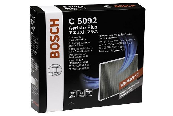 Bosch (บ๊อช) แนะให้เปลี่ยนไส้กรองอากาศตามระยะเวลาที่เหมาะสมเป็นประจำอย่างสม่ำเสมอ ช่วยทำให้อากาศภายในห้องโดยสารรถยนต์สะอาดขึ้น