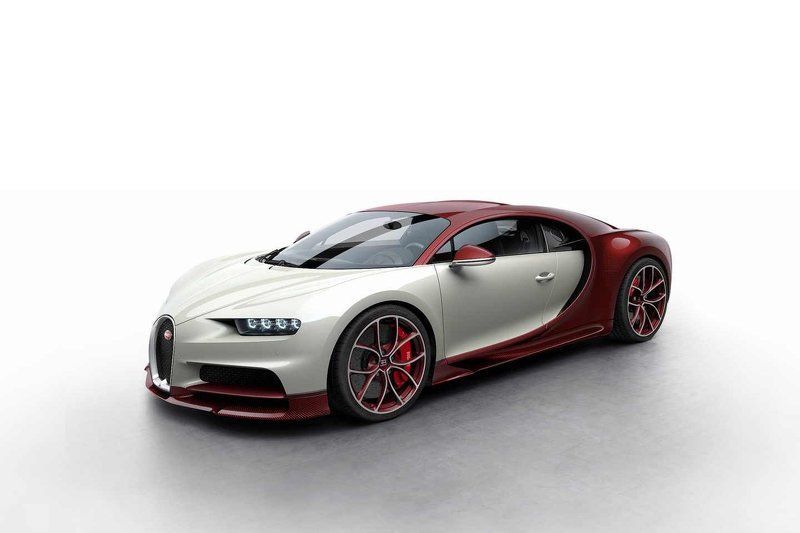 ยลโฉม Bugatti Chiron หลากหลายสีสันสดใสซาบซ่า