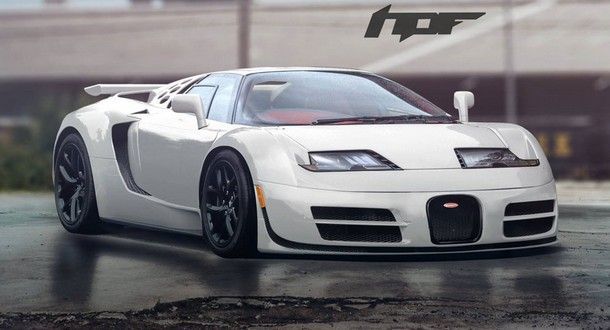 ชมภาพส่วนผสมระหว่าง Bugatti Veyron และ EB 110 ไฮเปอร์คาร์ระดับเทพ