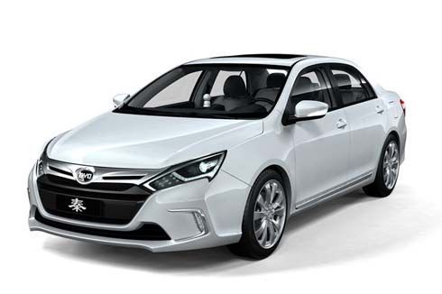 BYD Qin Concept ซีดานต้นแบบระบบไฟฟ้า จ่อเปิดตัวที่ 2012 Beijing Auto Show