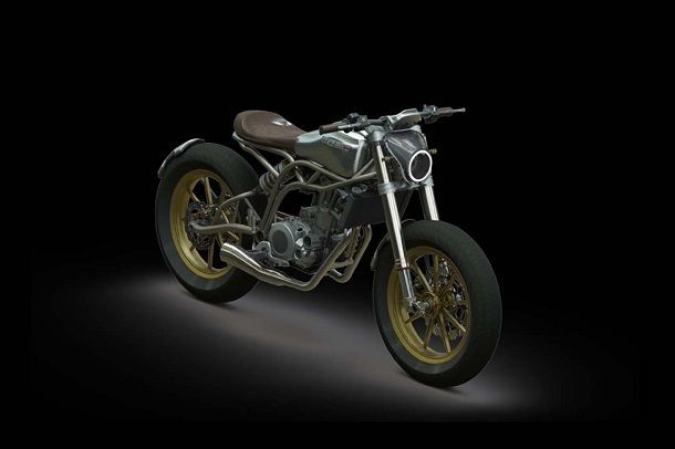 CCM Spitfire งานเรนเดอร์สตรีทเรโทรสูบเดี่ยว 600 ซีซีจากอังกฤษ
