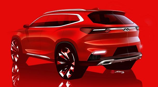 สะดุดตา! ชมดีไซน์แรกรถเอสยูวีจากค่าย Chery