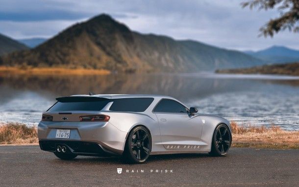 ก็สวยไปอีกแบบ !! Rain Prisk เผยผลงานการออกแบบ Chevrolet Camaro Shooting Brake
