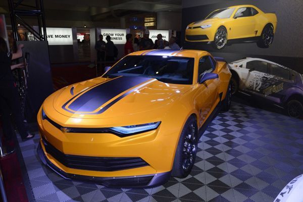 Chevrolet อวดโฉม Camaro Concept “Bumblebee” พระเอกใน Transformers 4