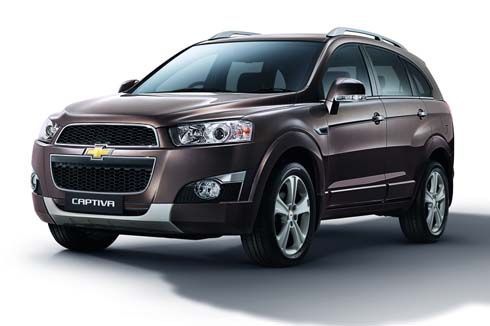 ราคา Chevrolet Captiva 2012 เชฟโรเลต แคปติว่า ขุมพลังดีเซล