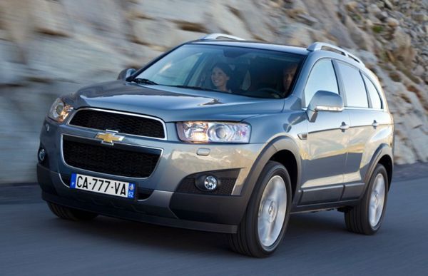 Chevrolet Captiva ถูกจัดอันดับ จากการสำรวจ JD Power เป็นรถ SUV ที่น่าดึงดูดใจที่สุด