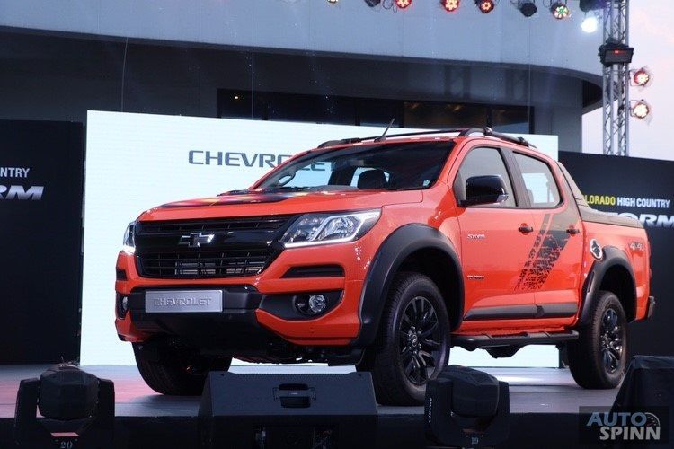 เปิดตัวอย่างเป็นทางการ Chevrolet Colorado High Country STORM สีส้ม “Orange Crush” พร้อมชุดแต่ง Thunder