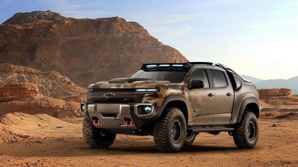 Chevrolet Colorado ZH2 คอนเซปต์กระบะ Fuel Cell สุดเท่พร้อมประโยชน์หลากหลาย สำหรับกองทัพบกสหรัฐฯ