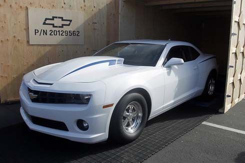 Chevrolet COPO Camaro Racing Concept ขาวนวลในงาน 2011 SEMA Show