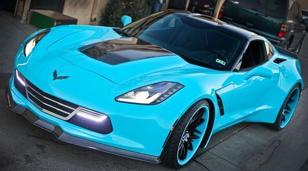 Chevrolet Corvette Stingray C7 แต่งดึงโป่งสะดุดตาโดย TS Designs