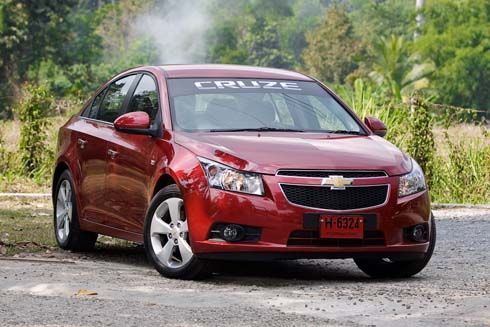 Chevrolet Cruze 2012 มาพร้อมกับพละกำลังที่แรงยิ่งขึ้น และเป็นมิตรกับสิ่งแวดล้อม
