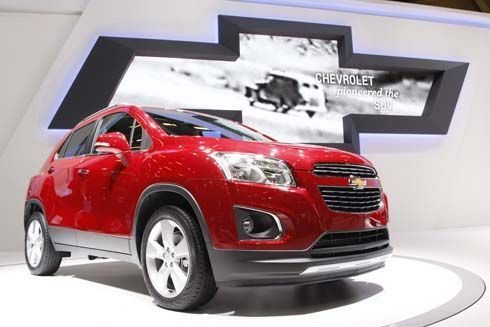 Chevrolet Trax เชฟโรเลต แทรกซ์ เปิดตัวครั้งแรกในโลกที่ปารีส
