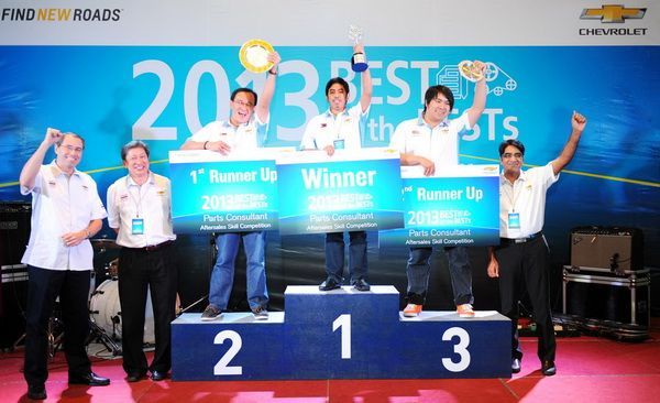 Chevrolet มอบรางวัล “BEST of the BESTs” ที่ปรึกษาด้านการบริการดีเด่น
