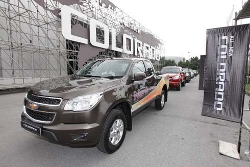 Chevy Colorado ใหม่ ท้า ลุย-ลอง-ดี ทั่วประเทศ พร้อมช่วยเหลือผู้ประสบภัยน้ำท่วม