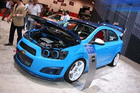 รวมภาพ Chevrolet Sonic แต่งสวย ทั้งตัวถังแบบ hatchback และ sedan