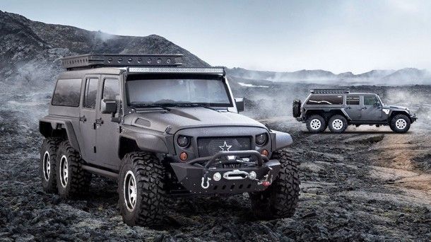 Jeep Wrangler Tomahawk รถ 6x6 รุ่นพิเศษสำหรับตลาดในประเทศจีน เท่านั้น