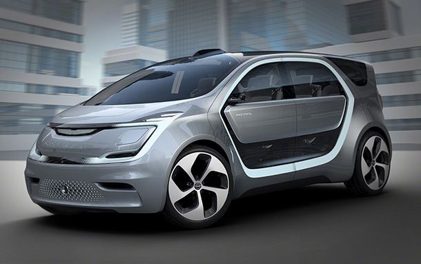 Chrysler Portal รถมินิแวนต้นแบบพลังไฟฟ้า
