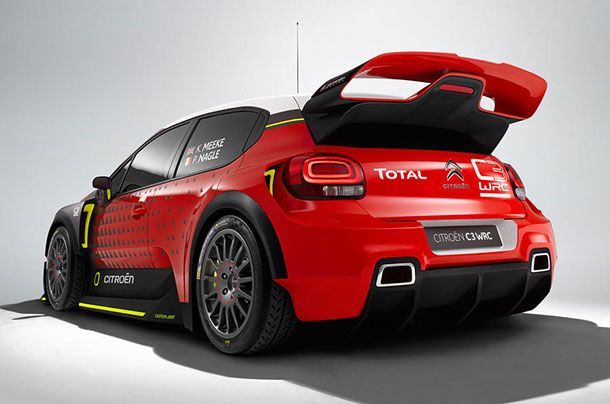 Citroën อวดโฉมรถแข่งต้นแบบ C3 WRC Concept