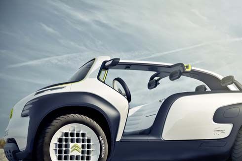 Citroen Lacoste Concept รถแนวคิดเล็กดีไซน์ล้ำ หลังคา T-Shape เข้าร่วม Paris Motor Show