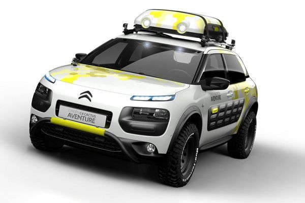Citroen โชว์ C4 Cactus Aventure รถต้นแบบแนวแอดเวนเตอร์ที่เจนีวา