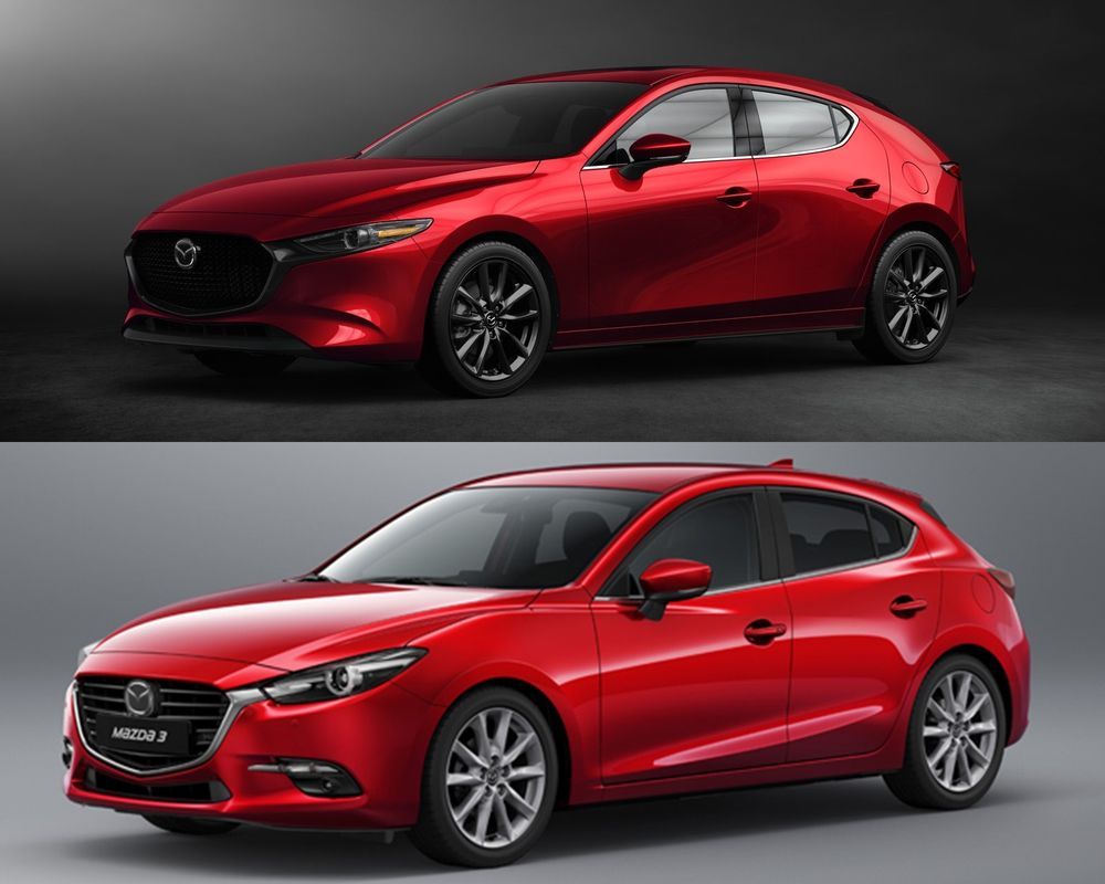 เปรียบเทียบ 2019 Mazda 3 กับ โฉมปัจจุบัน