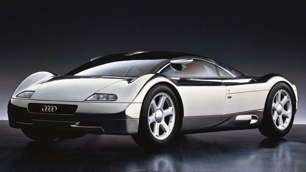ชมภาพ คอนเซปต์ที่ถูกลืม 1991 Audi Avus Quattro ที่หลายคนคิดว่ามันคือต้นแบบ Audi R8
