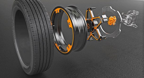 Continental คิดค้นล้อและเบรกเทคโนโลยีใหม่สำหรับรถพลังงานไฟฟ้า