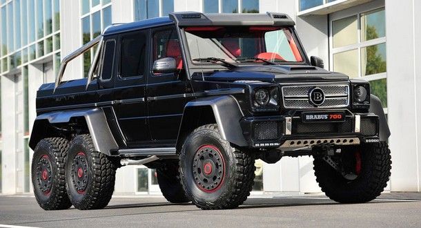 Brabus G63 6x6 รถออฟโรดพลัง 700 แรงม้า ทำความเร็ว 0-100 ได้ใน 7 วินาที !!