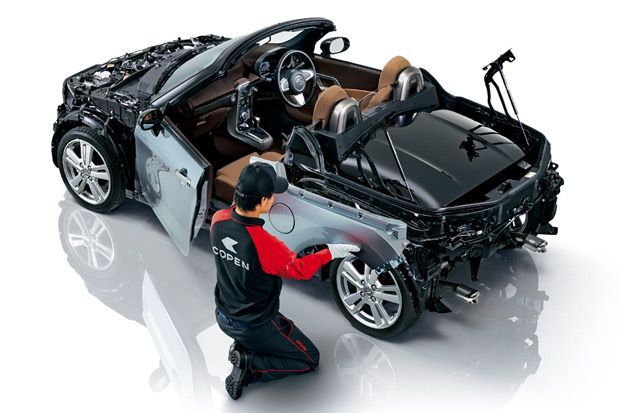 Daihatsu ให้ลูกค้าเปลี่ยนตัวถัง Copen ตามใจชอบ