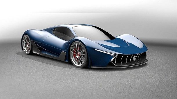 ภาพการออกแบบ Maserati MC-63 Hypercar รุ่นแรก ที่ใช้ LaFerrari เป็นต้นแบบ