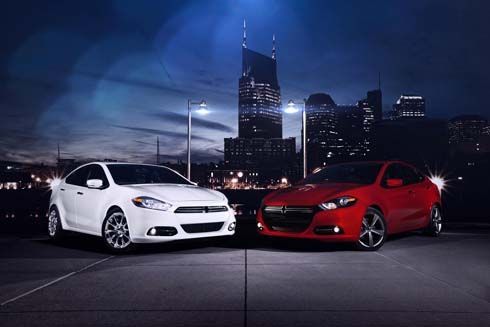 Dodge Dart โฉมใหม่ปี 2013 ใช้พื้นฐาน Alfa Romeo Giulietta เปิดตัวที่ดีทรอยต์