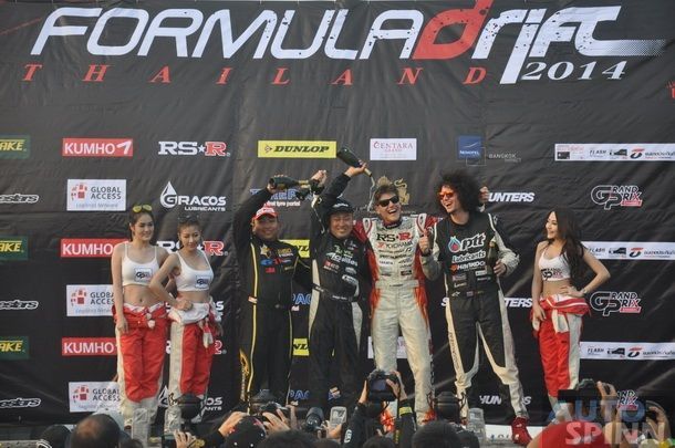 Fedric Aasbo ซิวแชมป์ Formula Drift Thailand 2014
