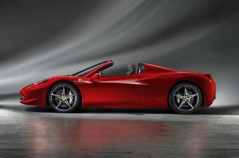 เปิดรายละเอียด Ferrari 458 Italia Spider รถสปอร์ตเปิดประทุนหลังคาแข็ง