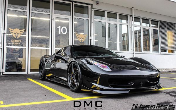 Ferrari 458 Italia แต่งดำสุดดุดันโดยสำนัก DMC