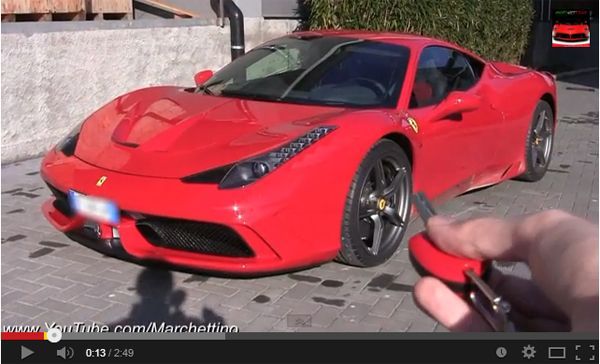 ฟังเสียงสุดโหด Ferrari 458 Speciale พลังระดับ 605 แรงม้า