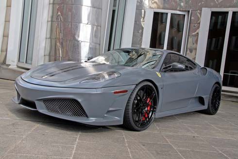 Ferrari F430 Scuderia แต่งกำลัง 575 แรงม้า สีเทาสไตล์เครื่องบินรบโดย Anderson Germany