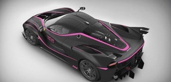 หวานแหววในความโหด! ลูกค้าสั่ง Ferrari FXX K ลายสีชมพู