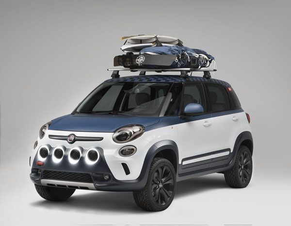Fiat 500L Vans รถต้นแบบสำหรับคนรักกิจกรรมเอาท์ดอร์