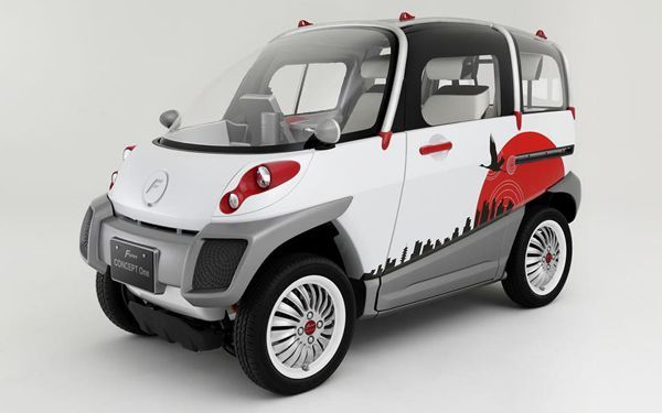 Fomm Concept One รถไฟฟ้าต้นแบบลอยน้ำได้ เหมาะสำหรับพื้นที่เสี่ยงน้ำท่วม