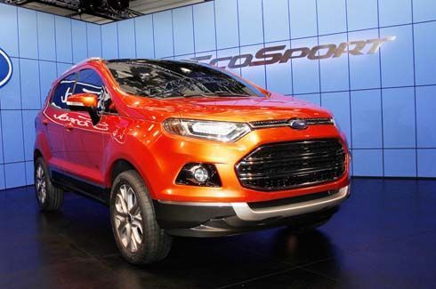 Ford EcoSport Crossover Concept ใช้พื้นฐาน Fiesta พร้อมลุยอาเซียน ภายในปี 2015