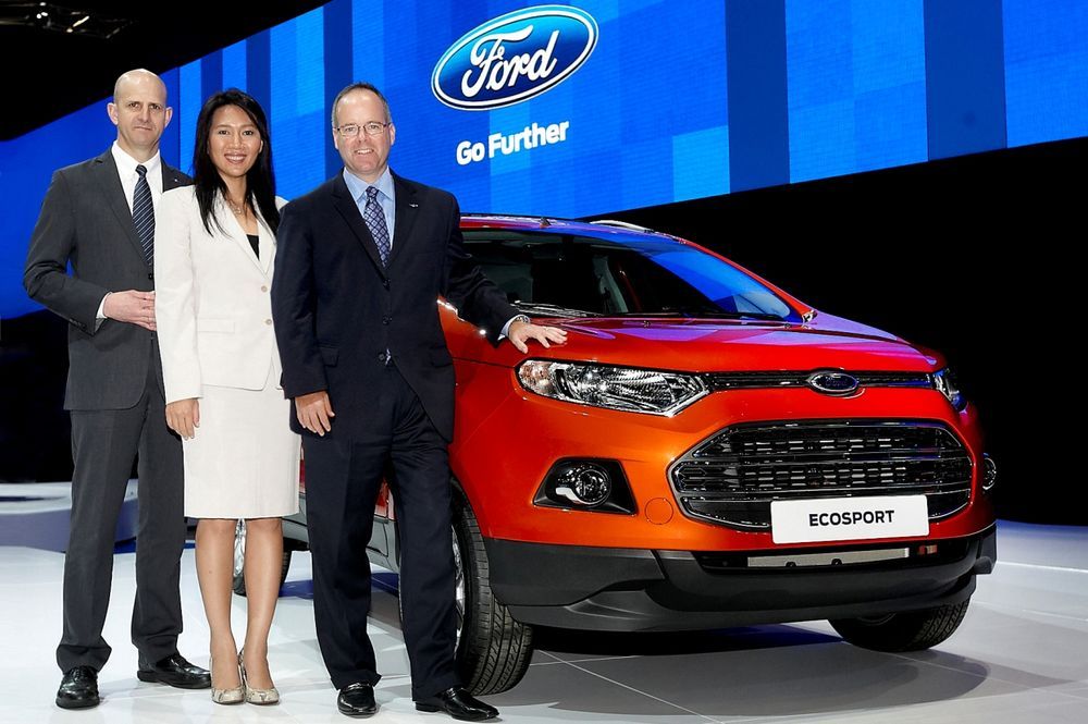 รถยนต์นั่งอเนกประสงค์เพื่อการขับขี่ในเมือง Ford Ecosport ใหม่ เผยโฉมในอาเซียน