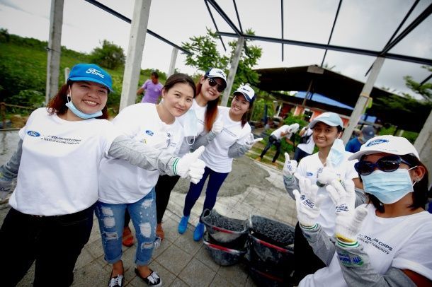 ฟอร์ด ประเทศไทยจัดกิจกรรม รวมพลังอาสาพัฒนาชุมชนในจังหวัดระยองตลอดเดือนกันยายน