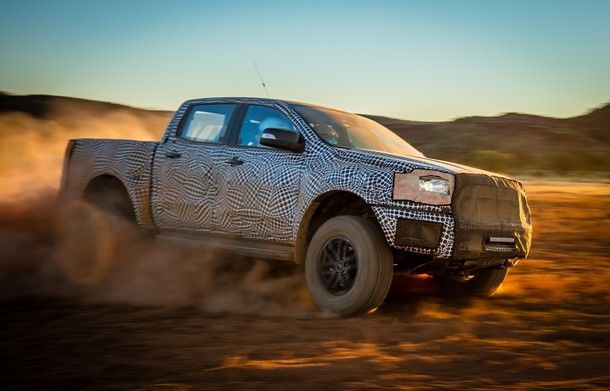Ford Ranger Raptor ปิกอัพสายพันธุ์แกร่งรุ่นใหม่ จ่อเปิดตัวในไทย 7 กุมภาพันธ์ 2018