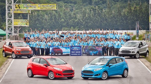 Ford ประเทศไทย เตรียมลุยเปิดตัว Fiesta ใหม่ เครื่องยนต์อีโคบู๊สต์ 1.0 ลิตร และ Ecosport ใหม่