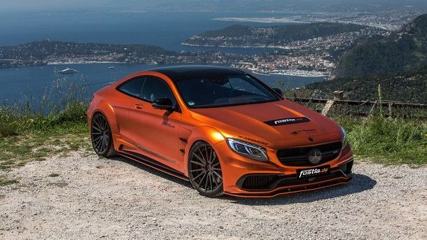 อย่างงาม !! Mercedes-AMG S63 Coupe สีส้มตัวจี๊ดจากสำนัก Fostla