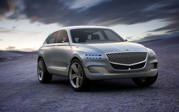 Genesis GV80 รถเอสยูวีพลังฟิวเซลต้นแบบ ท้าชนคู่แข่งเยอรมัน