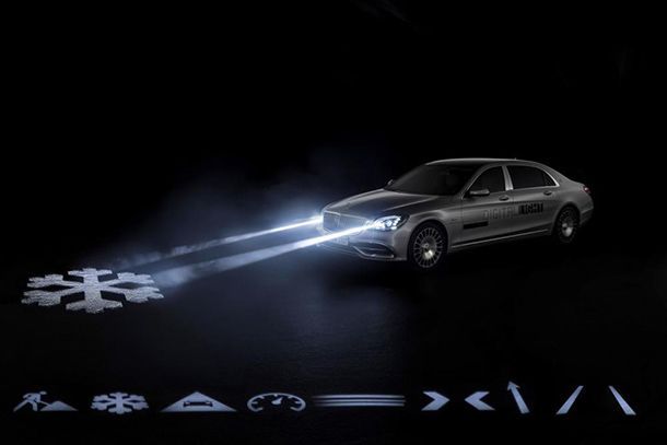 Geneva 2018: Mercedes-Maybach เปิดตัวไฟหน้าสุดล้ำ Digital Light นวัตกรรมใหม่
