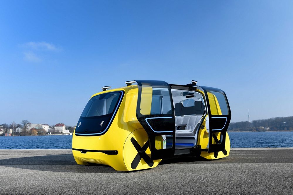 Geneva 2018 : รถโรงเรียนไร้คนขับกับ Volkswagen SEDRIC