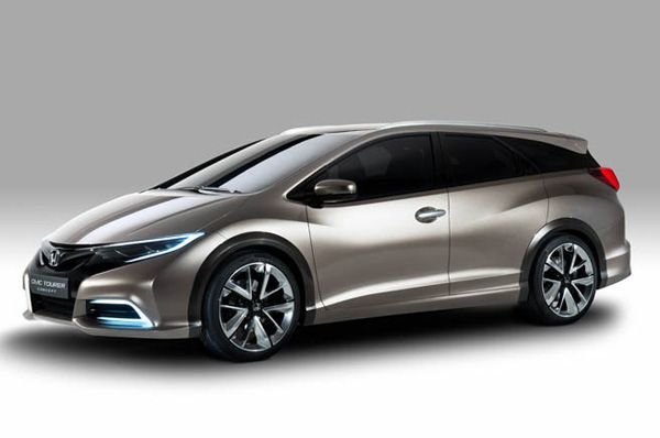 หล่อเตะตา Honda Civic Wagon Concept รถต้นแบบออกอวดโฉมที่เจนีวา